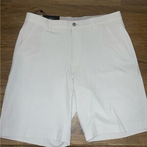 Men's White Golf/Dress/Slack Shorts